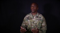Working in a COVID-19 environment with Sgt. Maj. Marcus Alfred