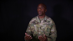 Working in a COVID-19 environment with Sgt. Maj. Marcus Alfred