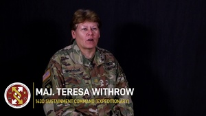 Why I serve with Maj. Teresa Withrow