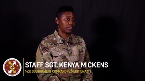 Why I Serve with Staff Sgt. Kenya Mickens