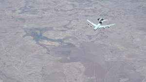 Brig. Gen Daniel Tulley refuel an AWACS