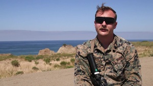 15th MEU Marines set up a FARP