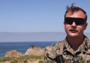 15th MEU Marines set up a FARP