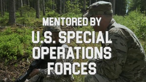 The Baltic Guards, Trained by U.S. Special Operations Forces