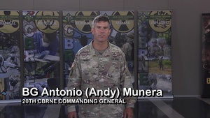 BG Antonio (Andy) Munera CBRN Virtual Branching Brief