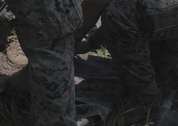 3rd Force Recon Litter Training: B-Roll