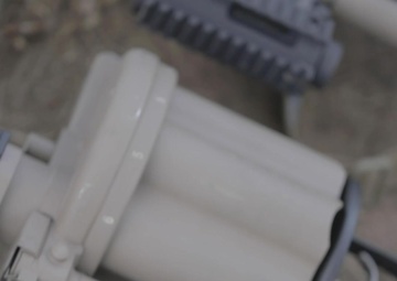 3rd Force Recon Grenade Launcher Range: B-Roll
