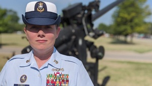 First female Coast Guard gunner's mate master chief speaks about resilience