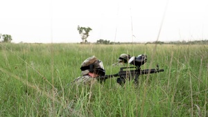 Officer candidates conduct situational training exercise