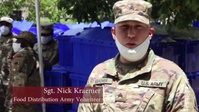 DC National Guard point of distribution (POD) mission