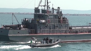 Bulgarian Navy responds to simulated threats at sea as part of Exercise Breeze 2020