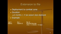 Legal Services Support Section-East: Pre-Deployment Brief - Tax