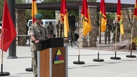 British Army Brigadier Leigh Tingey bids farewell to 1st Armored Division