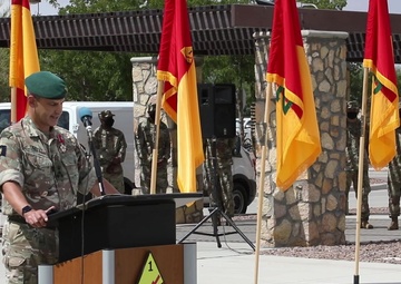 British Army Brigadier Leigh Tingey bids farewell to 1st Armored Division