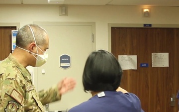 (B-roll) Task force leader tours California hospitals for COVID-19 support