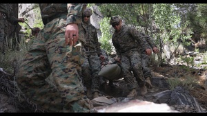 Marines with Echo Co, 4th Recon, Annual Training at MCMWTC: B-Roll