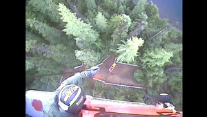 VIDEO: Coast Guard medevacs injured hiker from Olympic National Park