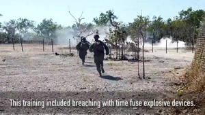 SMOKE! - U.S. Marines conduct demolition range