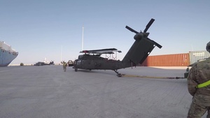 101st Combat Aviation Brigade arrives in Greece for Atlantic Resolve.