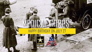 Medical Corps Birthday shout-out video