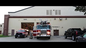 The Fire Life: 2nd CES Firefighters live, train and serve as a team