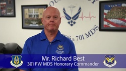 301 FW Teaching Tuesday: Mr. Richard Best