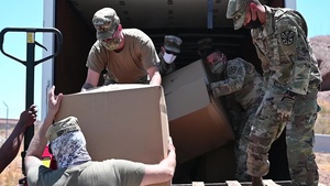 AZ National Guard take delivery of PPE for dissemination to health care facilities