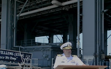 USS Hershel &quot;Woody&quot; Williams Deploys