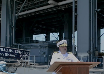 USS Hershel "Woody" Williams Deploys