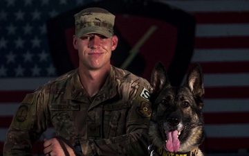 ASAB Bound: K-9 Team wins AFCENT Defender of the Month