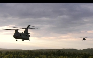 12th CAB conducts dual door gunnery during aerial gunnery.