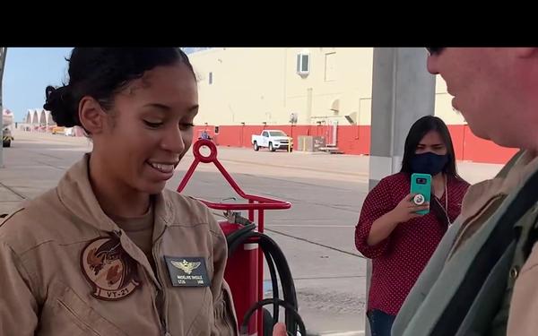 The Sky Is The Limit: Meet Maddy Swegle, The U.S. Navy's First Black Female Tactical Jet Pilot