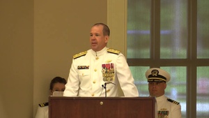 Commissioning Ceremony for Officer in Charge of Construction Florence