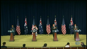 Pompeo, Esper Meet with Australia’s Foreign and Defense Ministers