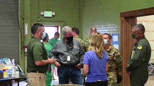 AZ National Guard conducts COVID-19 testing site assessment