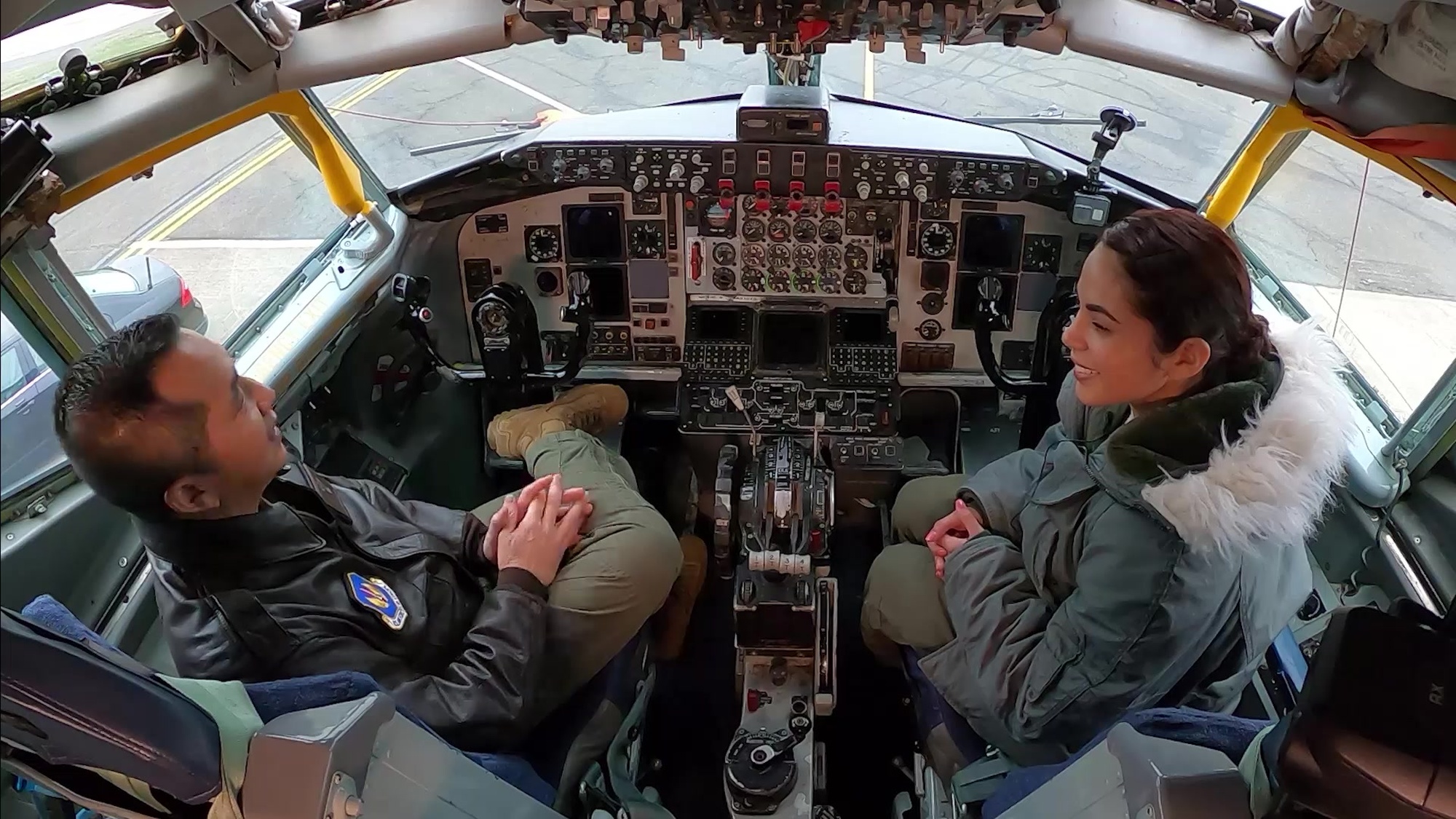 First episode of Tanker Talk with Col. Troy Pananon. The video series is a chance for Airmen from RAF Mildenhall to ask questions and get to know with Wing Commander. This episode features Staff Sgt. Selena Martinez, an airborne cryptologic linguist from the 488th Intelligence Squadron.