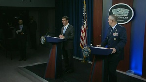 Senior Defense Officials Brief Reporters at the Pentagon