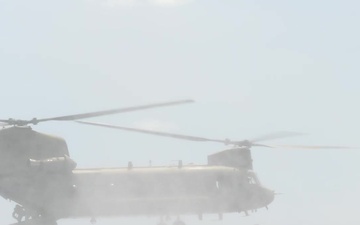 Florida National Guard Soldiers Helo-Cast in Kingsley Lake