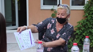 Soldiers nurture relationship with domestic violence shelter in Kosovo