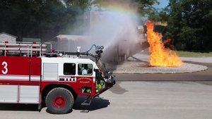106th RQW Firefighters Train at Northern Strike 20