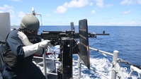USS Pioneer Gunshoot