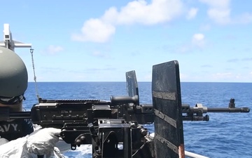 USS Pioneer Gunshoot