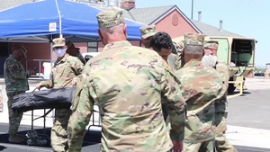 Region 7 Best Warrior Competition Ruck March Finish