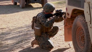 Practice makes perfect - U.S. Marines conduct evacuation and maneuver drills