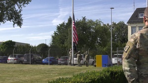 12th Combat Aviation Brigade, last flight of  CW5 Eugene A. Santos