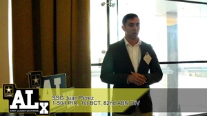 Army Profession Forum 2019 - SSG Juan Perez