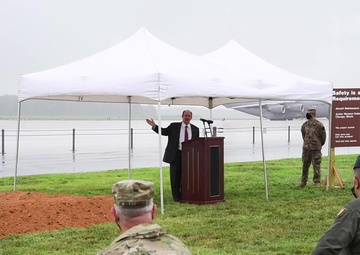 Dover AFB Hosts Aircraft Maintenance Hangar Ground Breaking Ceremony