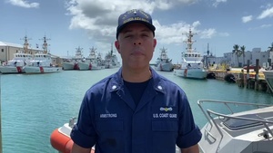 B-Roll: Sector Key West Deputy Captain of the Port discusses Hurricane Isaias safety tips