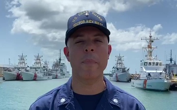 B-Roll: Sector Key West Deputy Captain of the Port discusses Hurricane Isaias safety tips