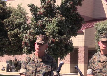 I MEF Press Conference, Response to a training accident from Camp Pendleton, Calif.
